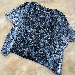 Bob Mackie Poncho Blouse Size XS (oversized)